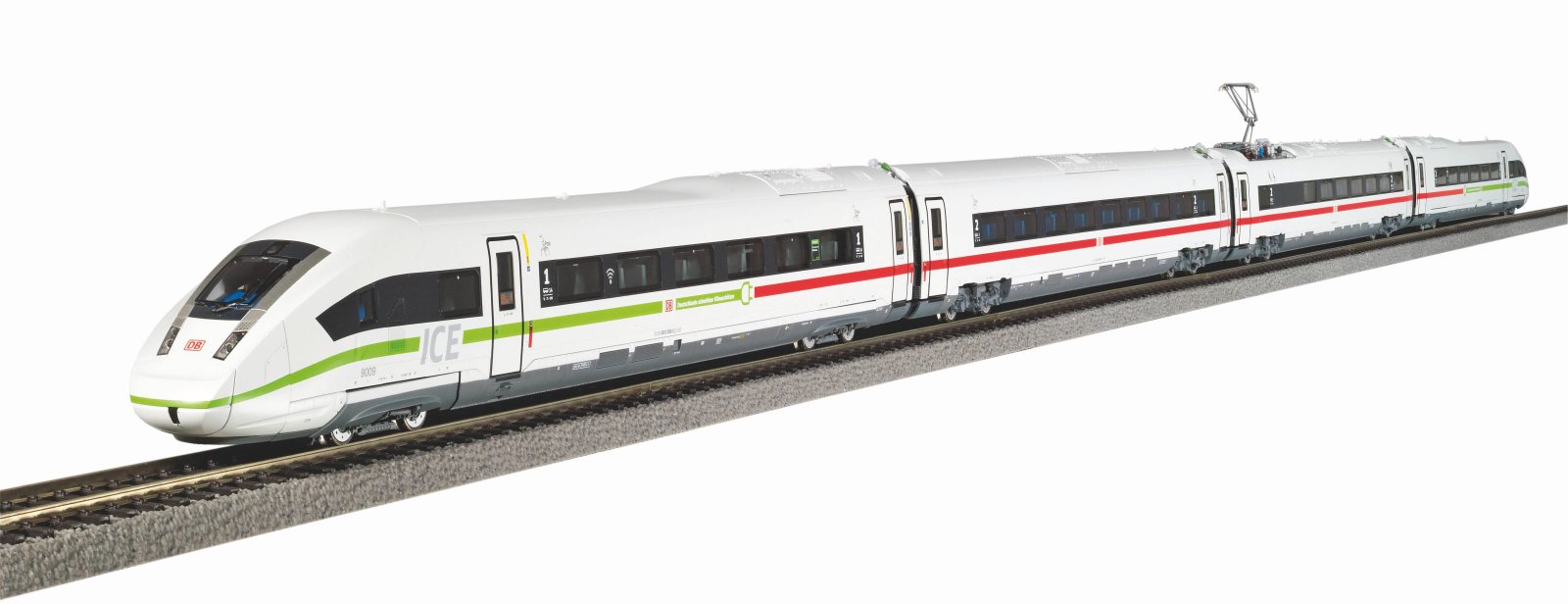 ~E-Triebzug/Sound ICE 4 DB AG Klimaschützer 4tlg. VI + PIN 20 Dec.