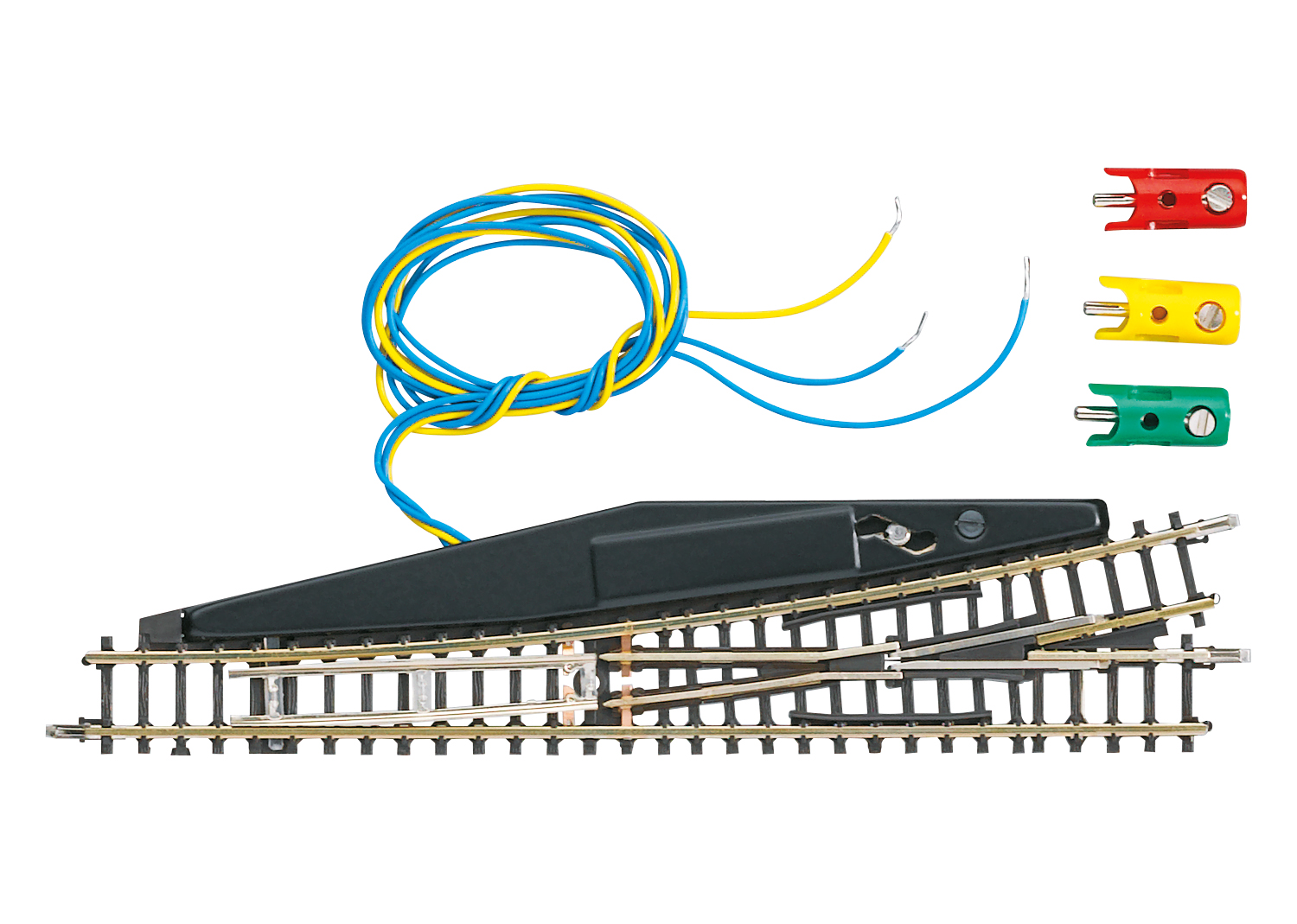 El. Weiche links r490 mm