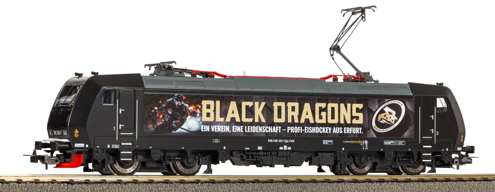 Elektrolok 185 329 Black Dragons VI + DSS 8pol.