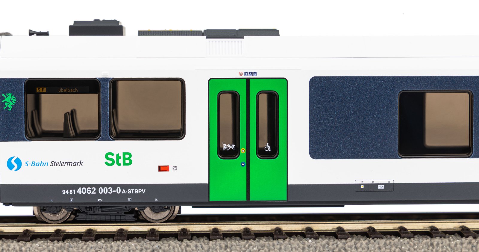 Elektrotriebzug/Sound GTW 2/6 StB VI + 8pol. Dec.