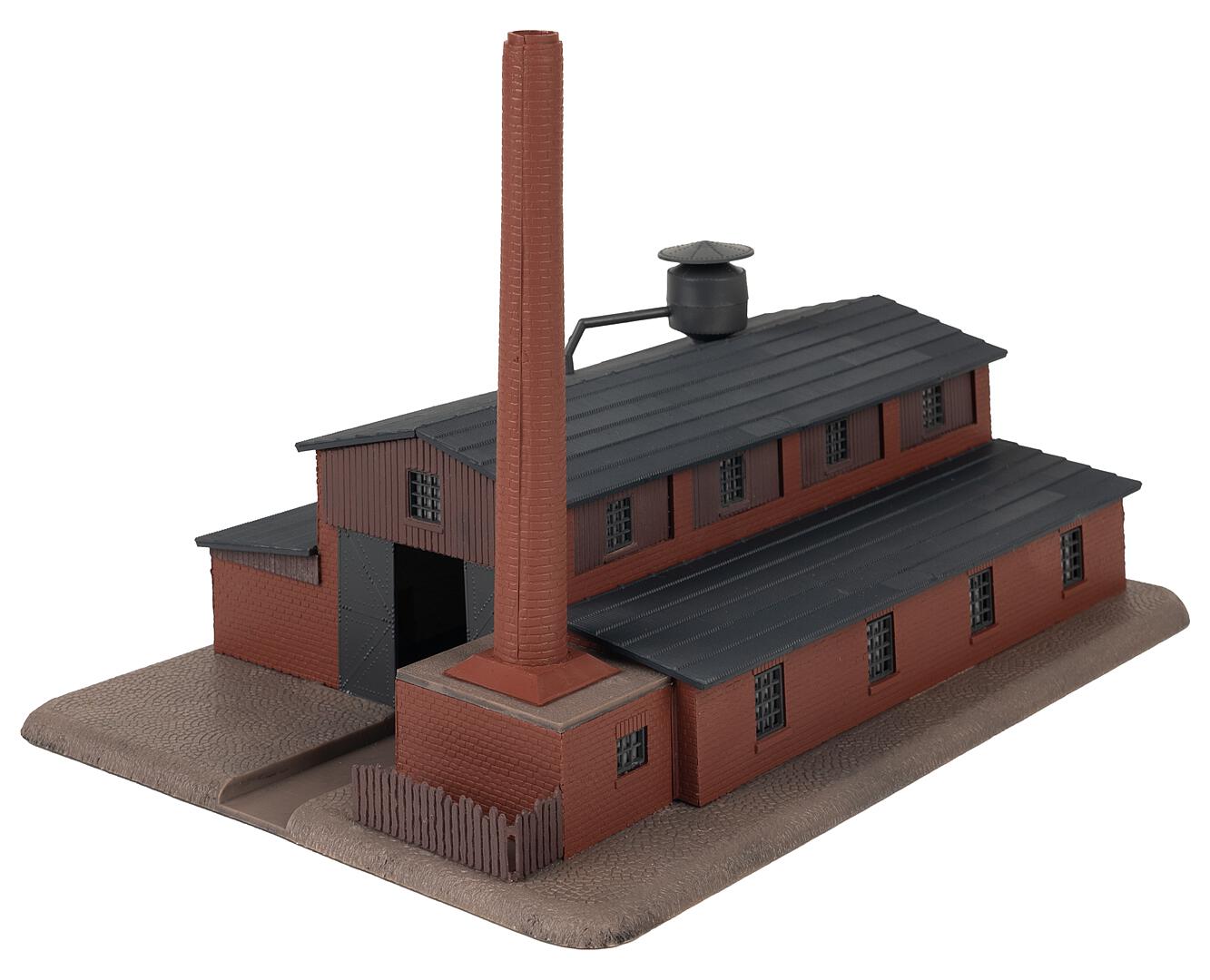 Fabriek Met Schoorsteen