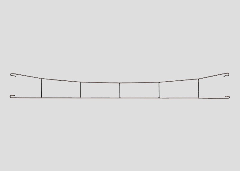Fahrdraht 172,5mm r=437,5mm (