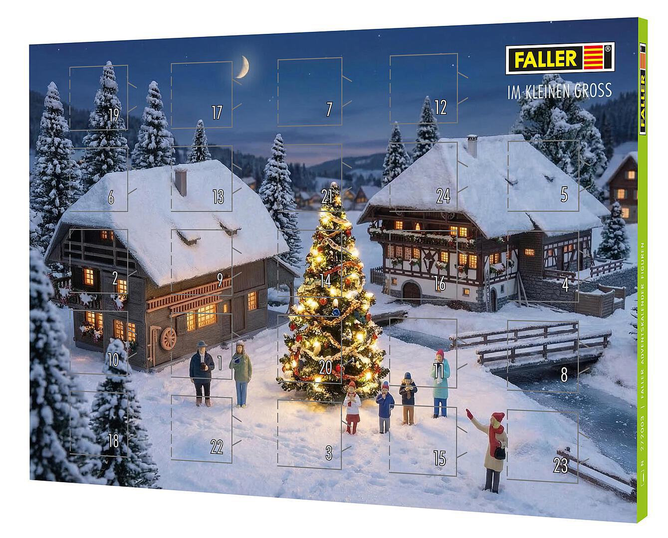 Faller Adventskalender Figuren