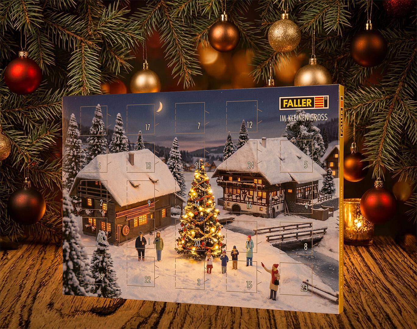 Faller Adventskalender Figuren