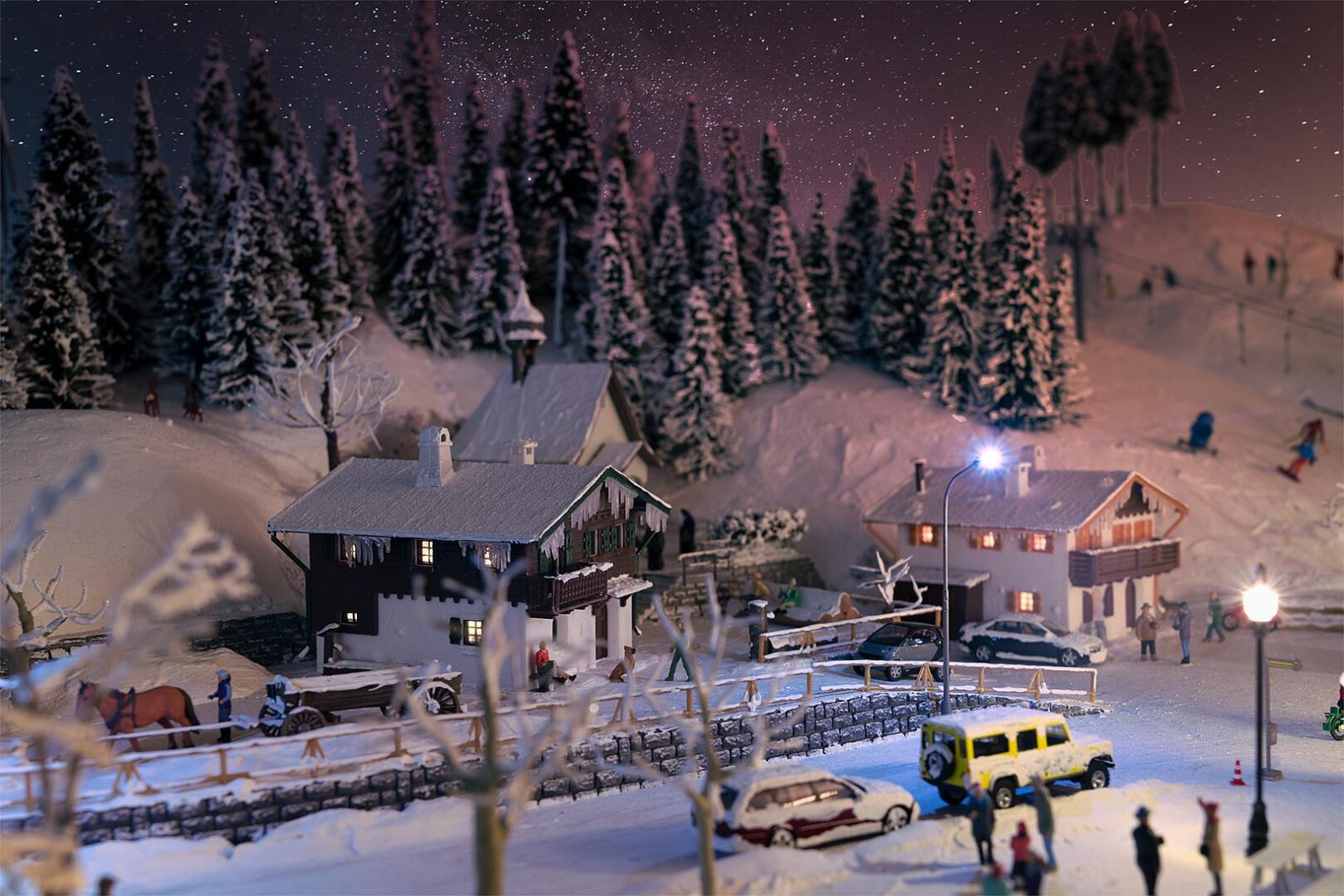 Faller Adventskalender Figuurtjes H0