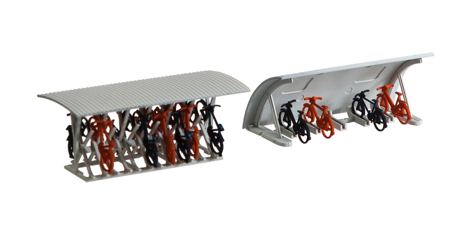 Fietsenrekken Met Fietsen 2 Stuks
