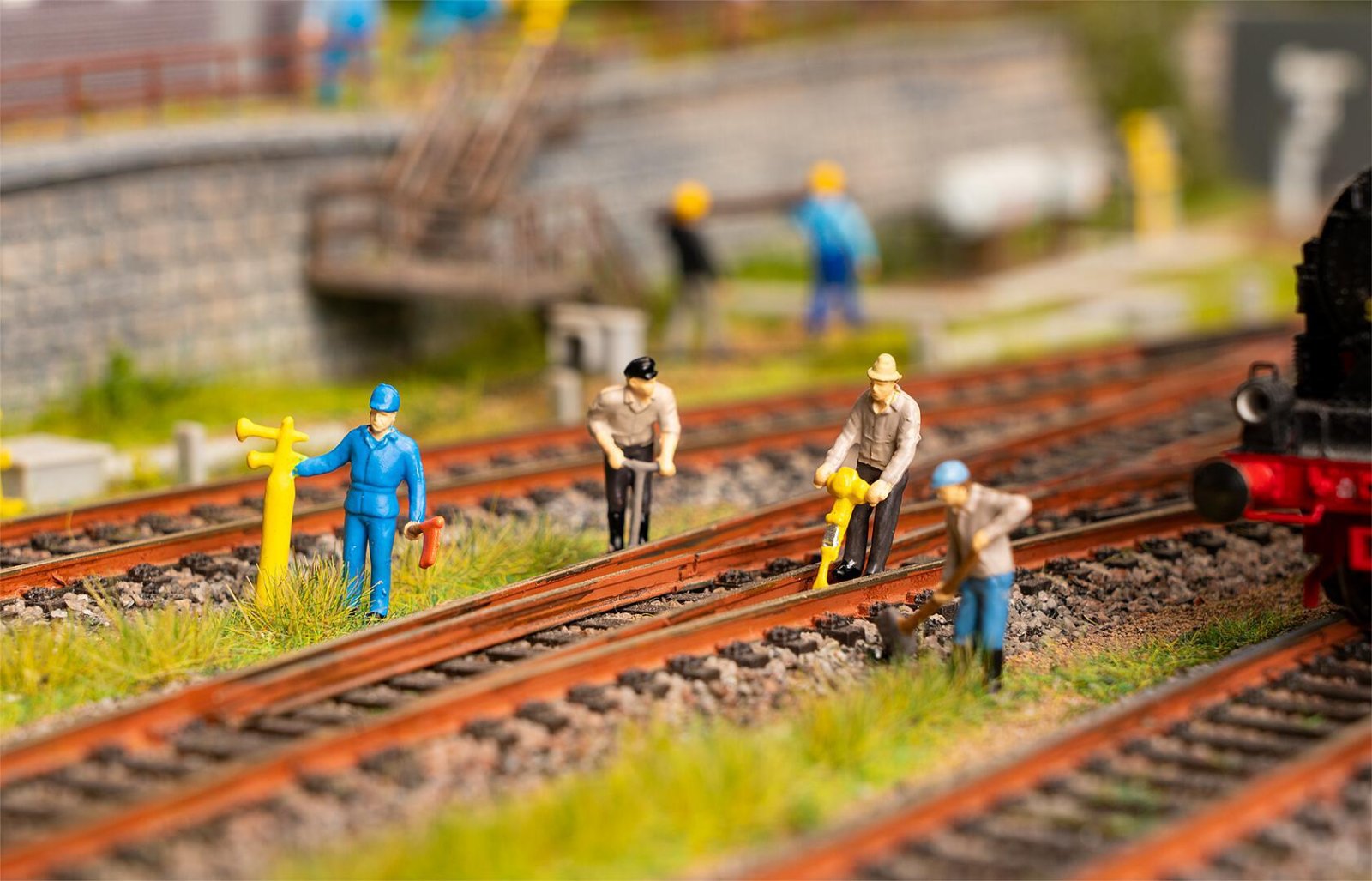 Figuren-Set Met Sound Spoorwegwerker Tremolo