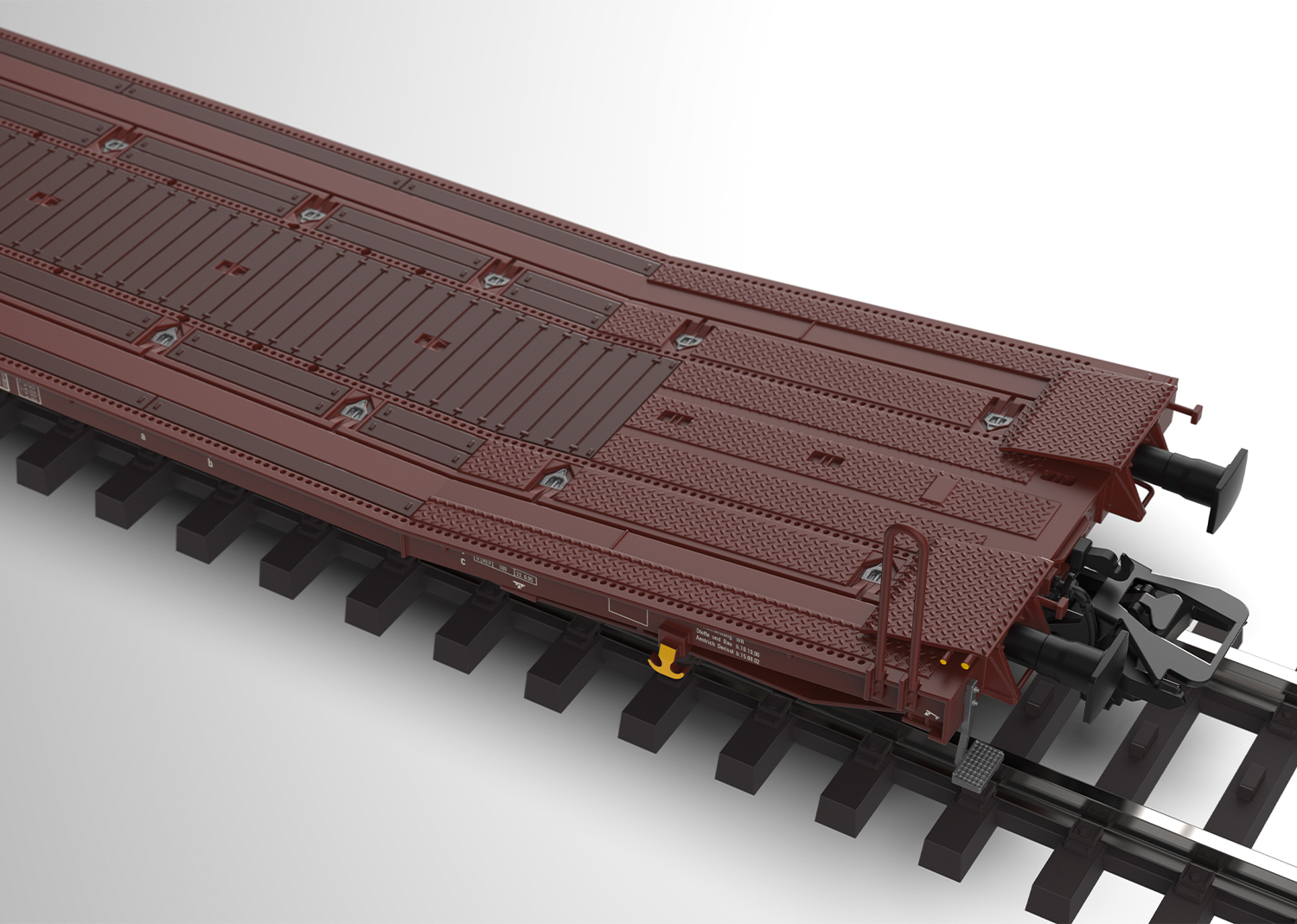 Flachwagen-Set DB AG