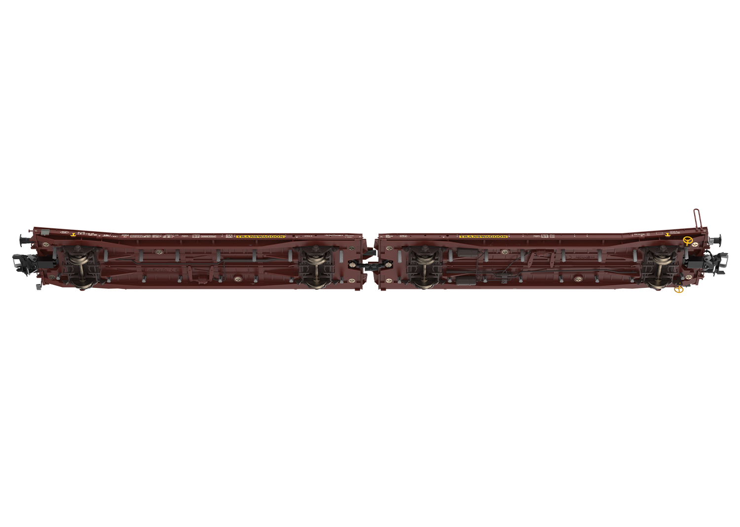 Flachwagen-Set DB AG