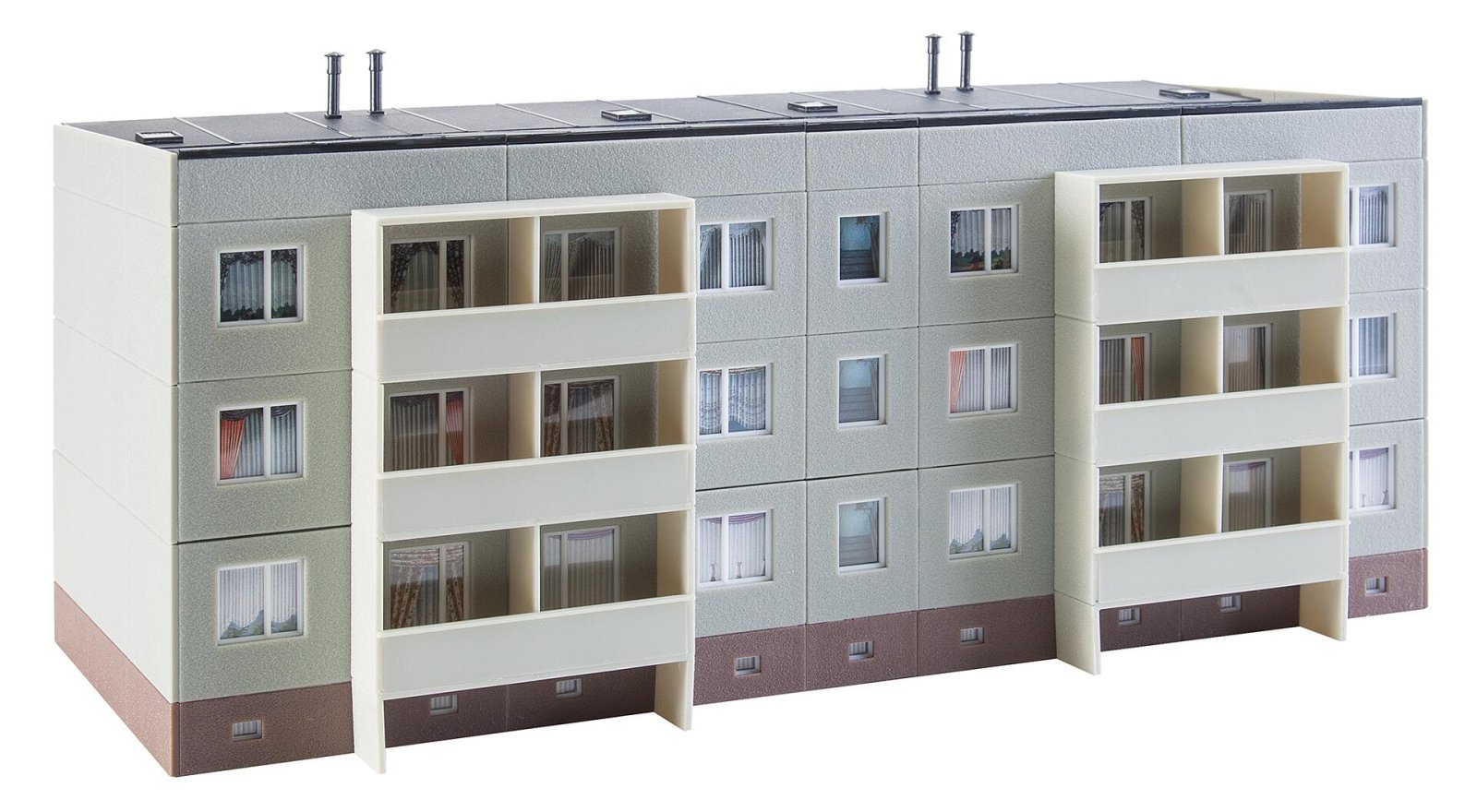 Flatgebouw P2 Basisverpakking