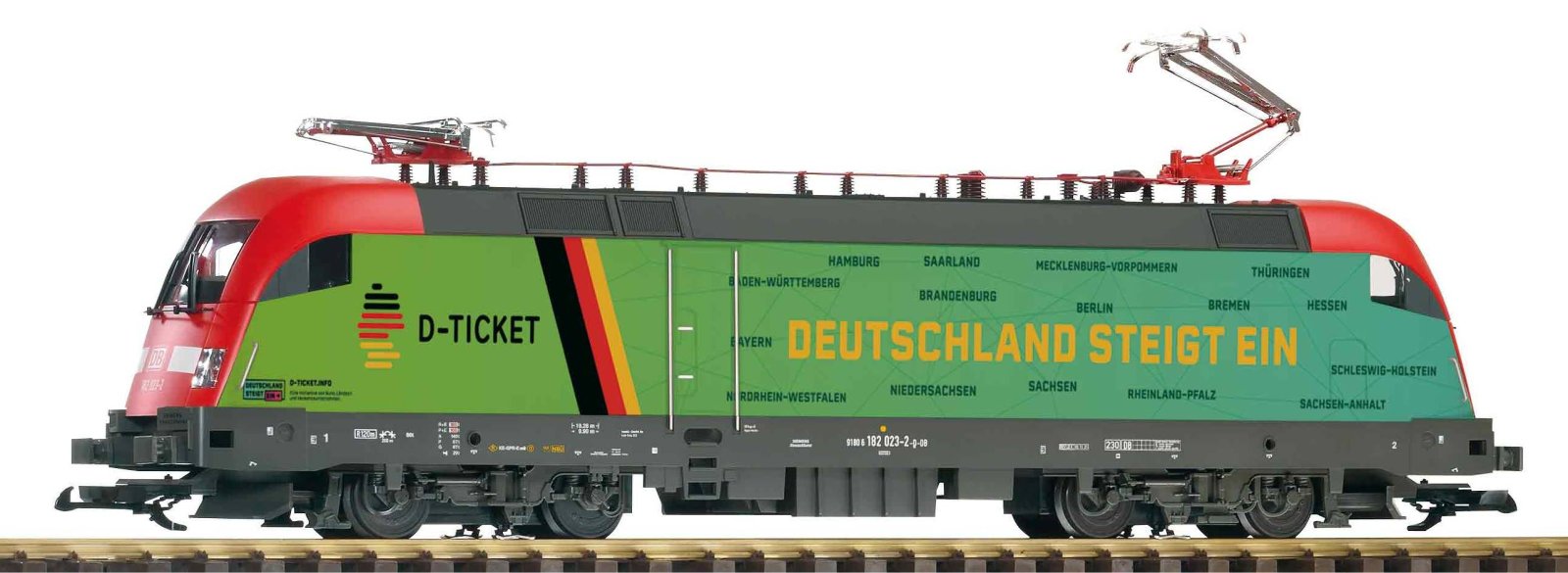 G-E-Lok BR 182 D-Ticket DB AG VI