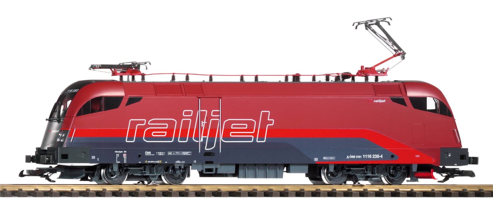 G-Elektrolok/Sound BR 1116 Railjet ÖBB VI