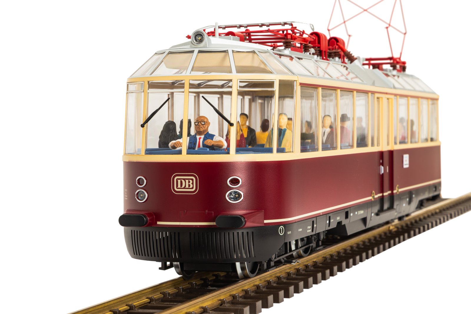 G-Elektrotriebzug/Sound ET91 Gläserner Zug rot DB III