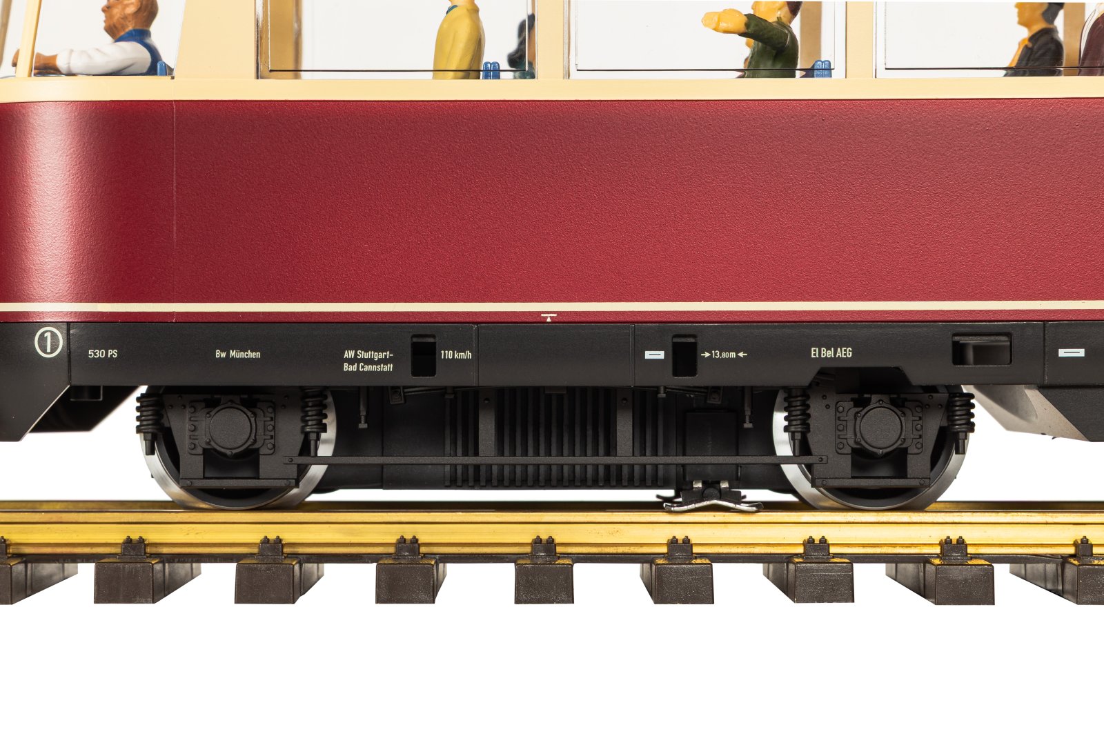G-Elektrotriebzug/Sound ET91 Gläserner Zug rot DB III