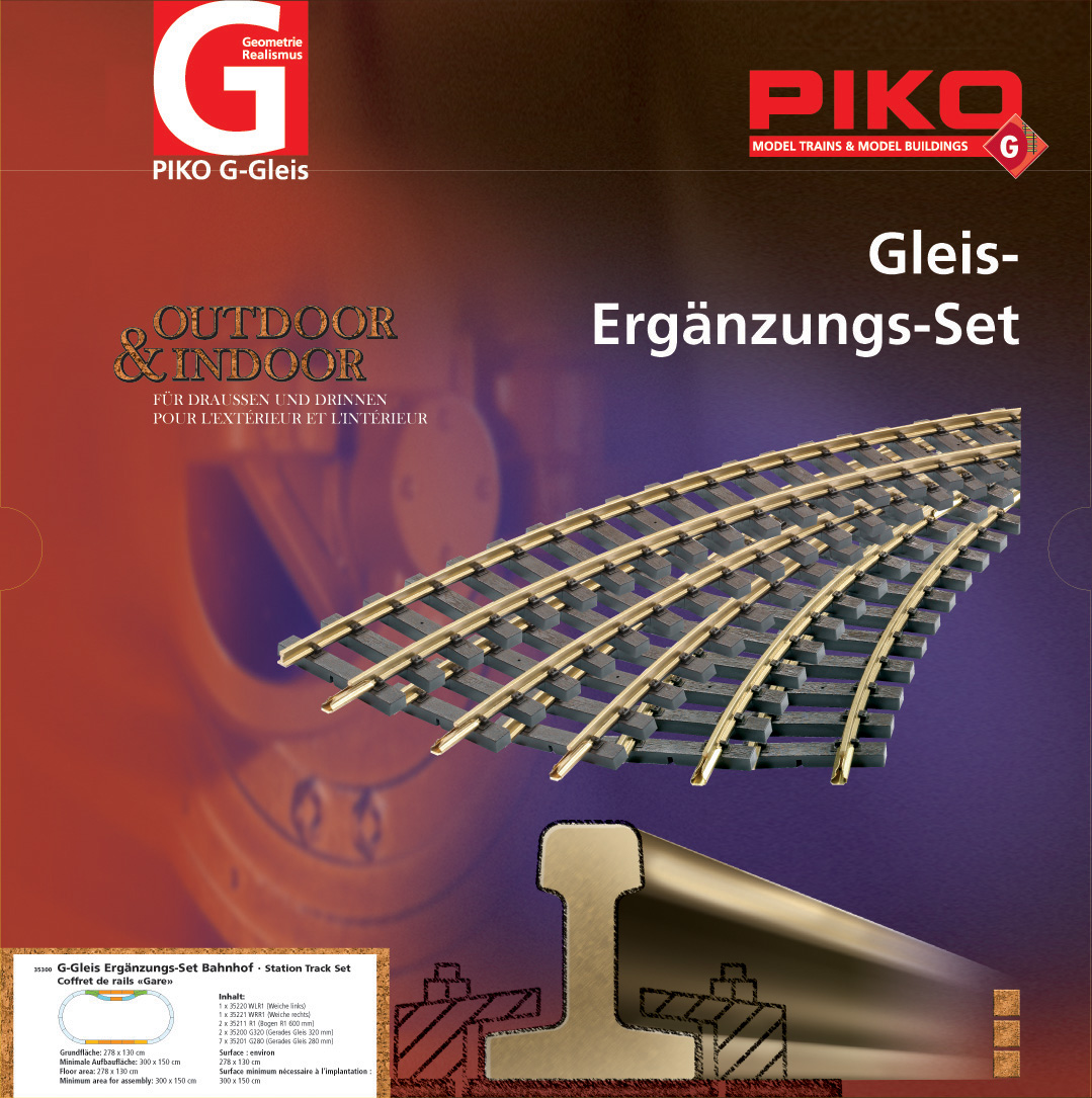 G-Gleis Bahnhof-Set