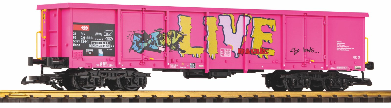 G-Offener Güterwg. Eaos pink SBB VI