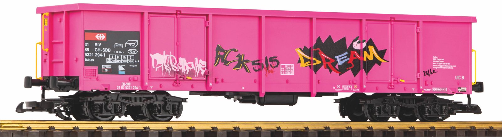 G-Offener Güterwg. Eaos pink SBB VI