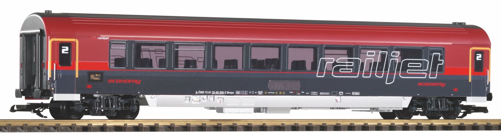 G-Personenwagen 2. Kl. Railjet ÖBB VI