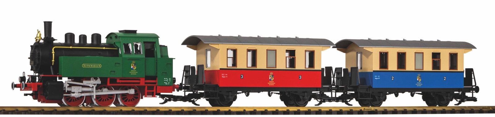 G-Personenzug bunt + BR 80