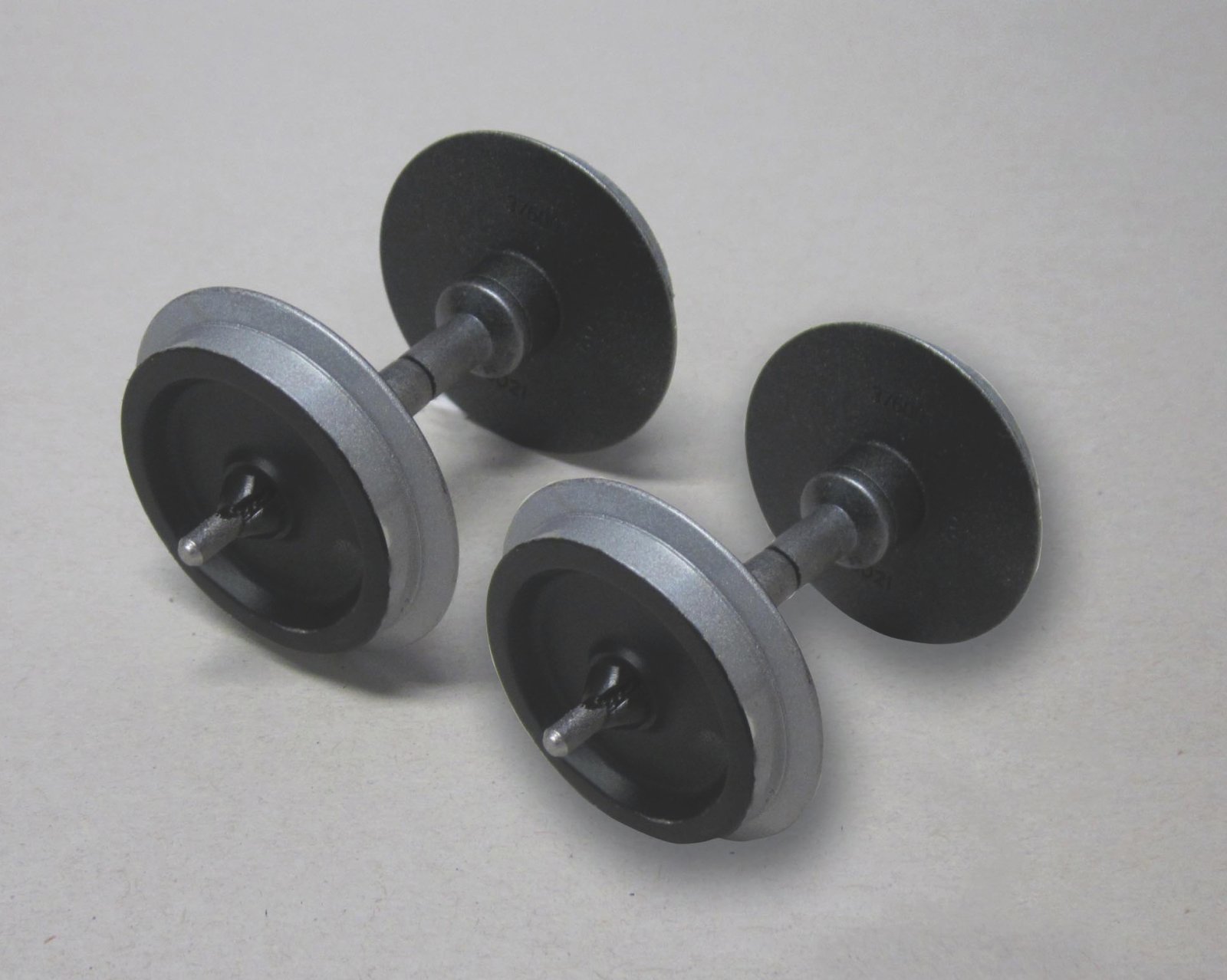 G-Radsatz 30mm Wagen 2 St. (Metall verchromt)