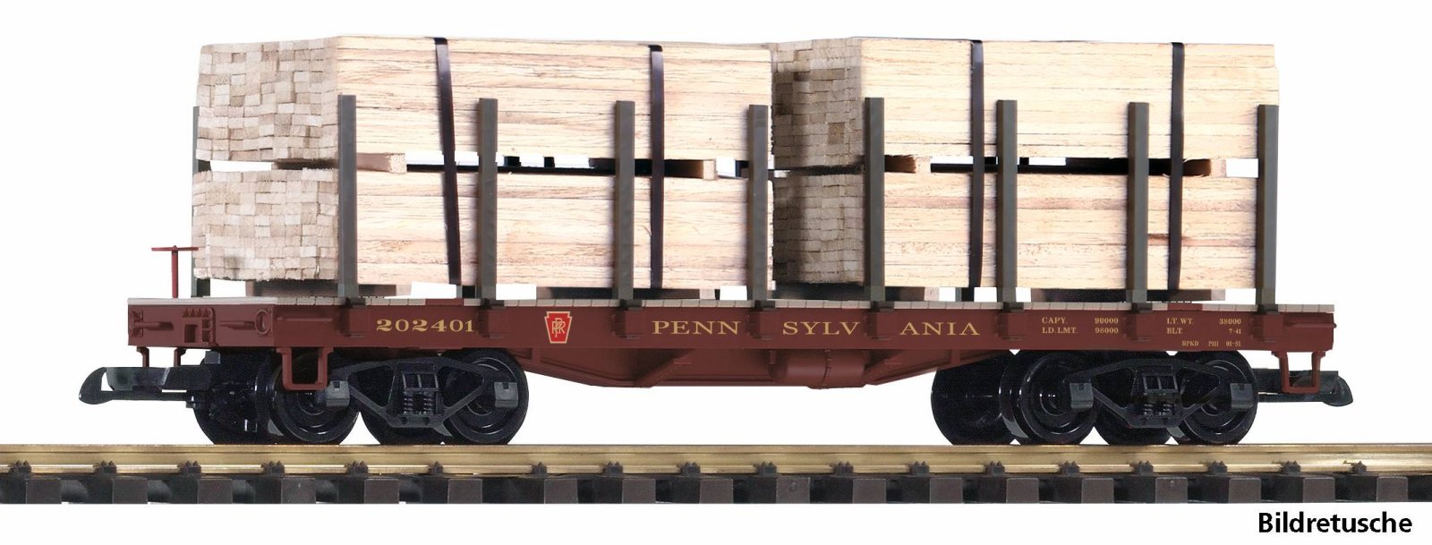 G-Rungenwg. PRR mit Holzladung