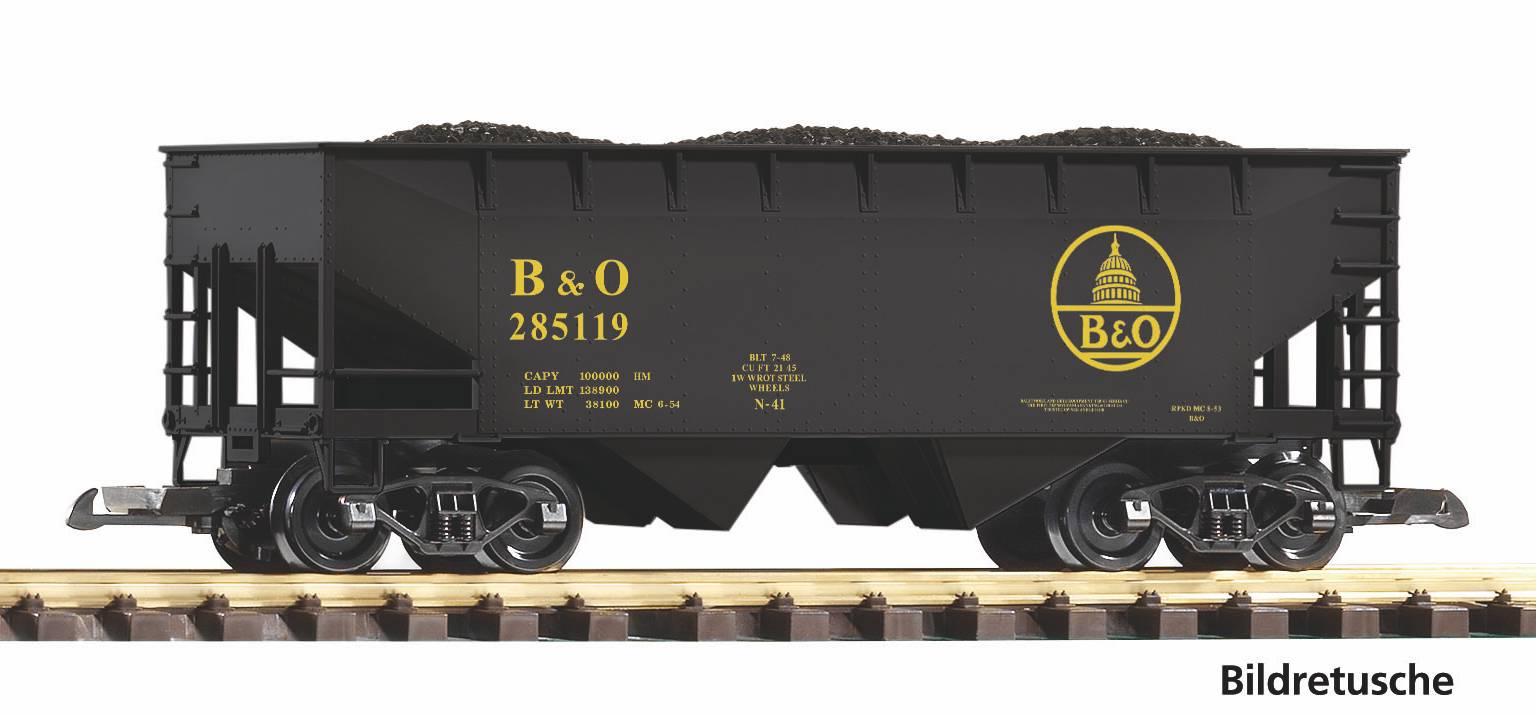 G-Schüttgutwg. B&O mit Kohleladung