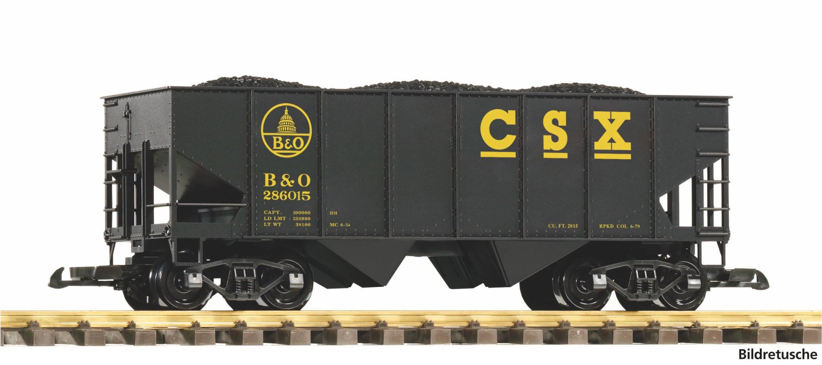 G-Schüttgutwg. CSX-B&O mit Kohleladung