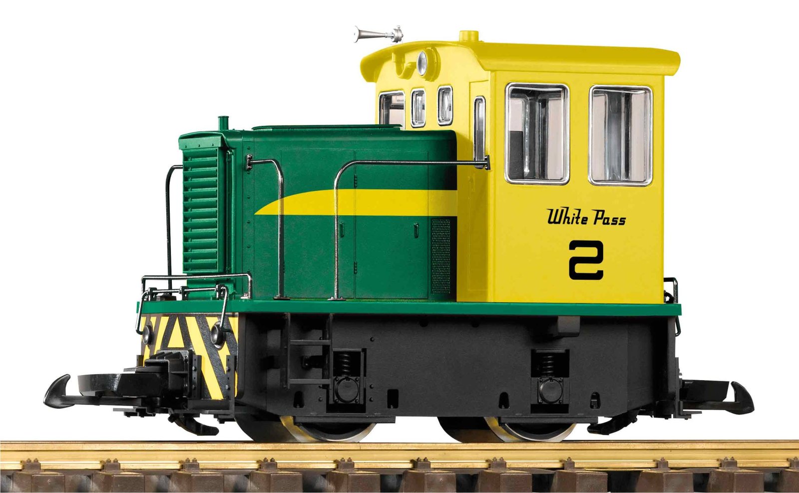 G-US Diesellok GE 25-Ton WP&YR R/C für Batteriebetrieb w/Sound