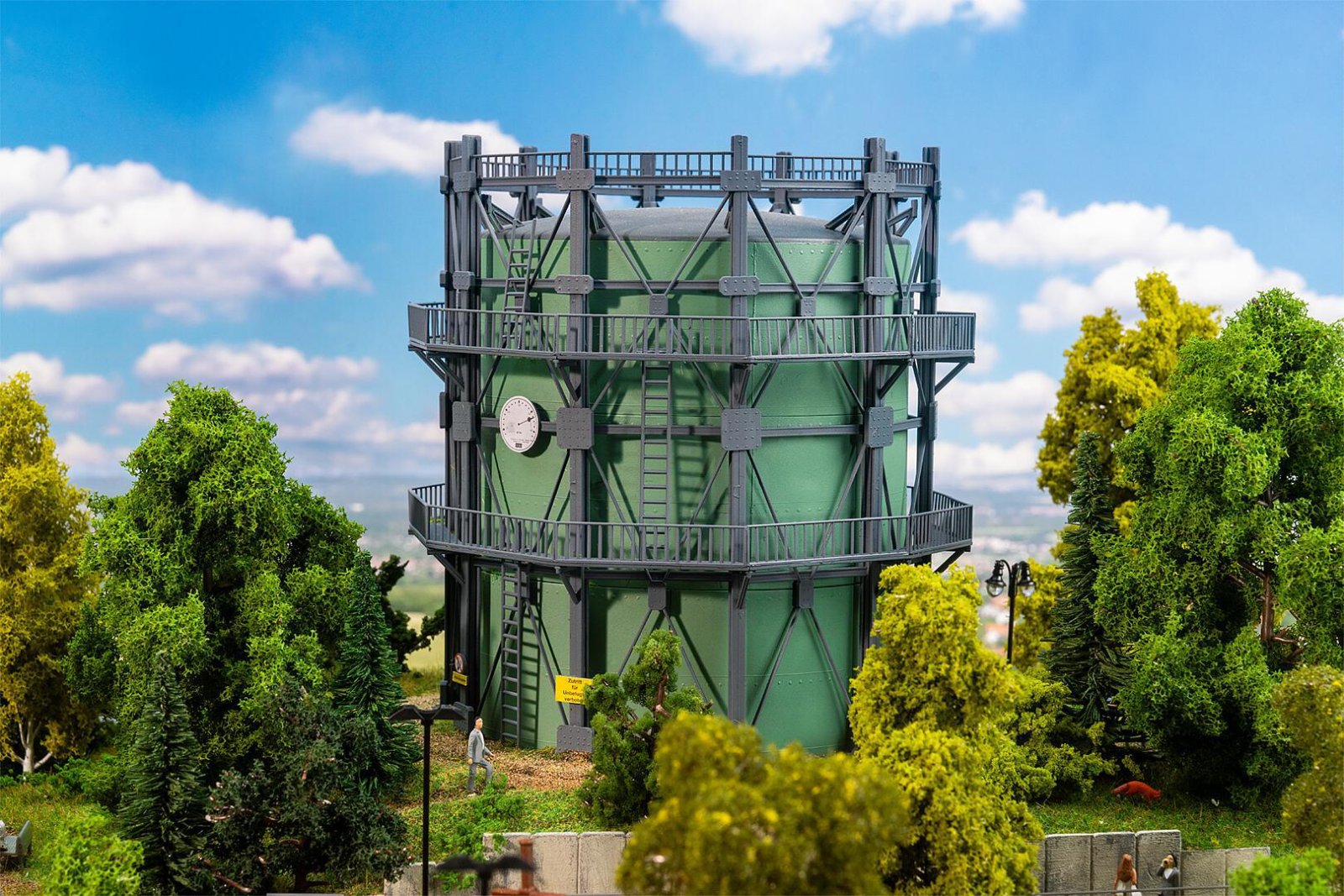 Gasometer Met Pijpwerk