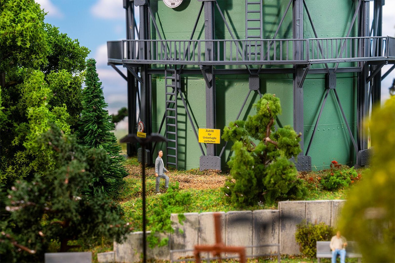 Gasometer Met Pijpwerk
