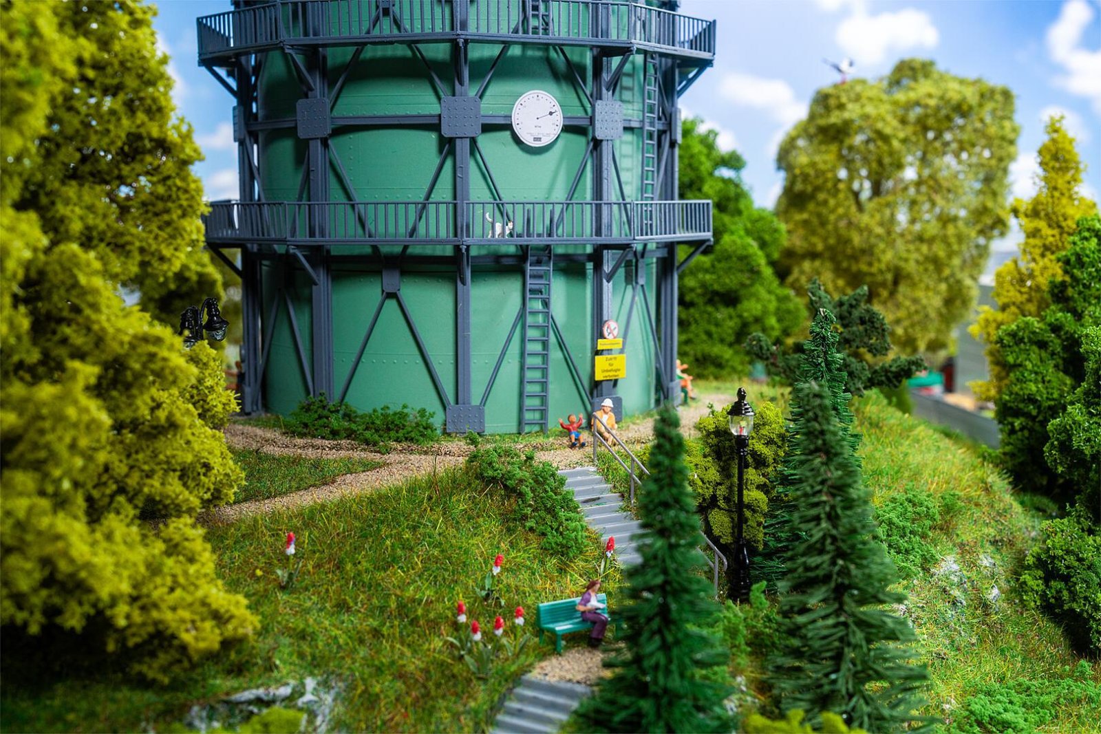 Gasometer Met Pijpwerk