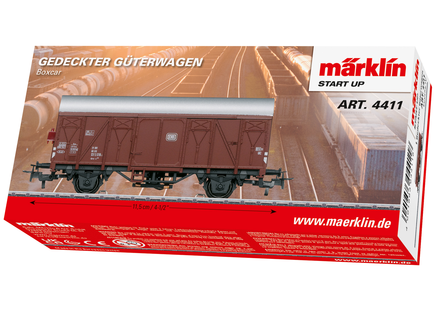 Ged. Güterwagen DB