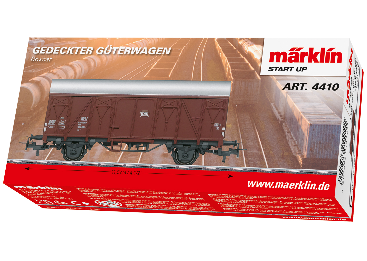 Ged. Güterwagen DB