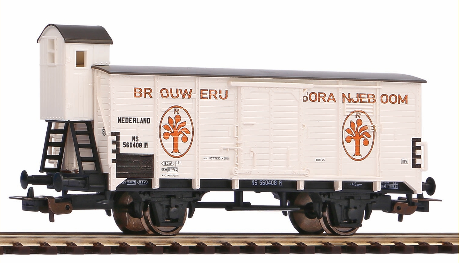 Ged. Güterwagen d`Oranjeboom NS III m. Bh.