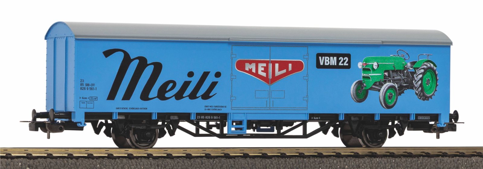 Ged. Güterwg. "Meili Traktoren" SBB IV