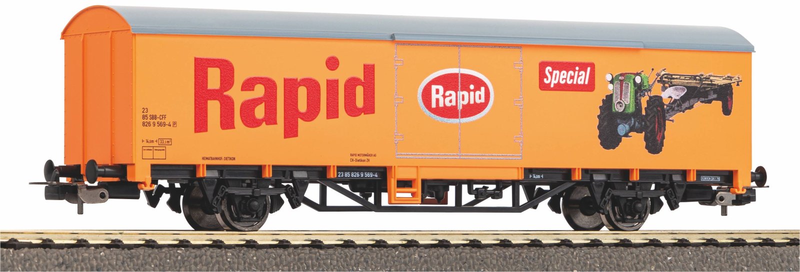 Ged. Güterwg. Starke Marken Rapid SBB III