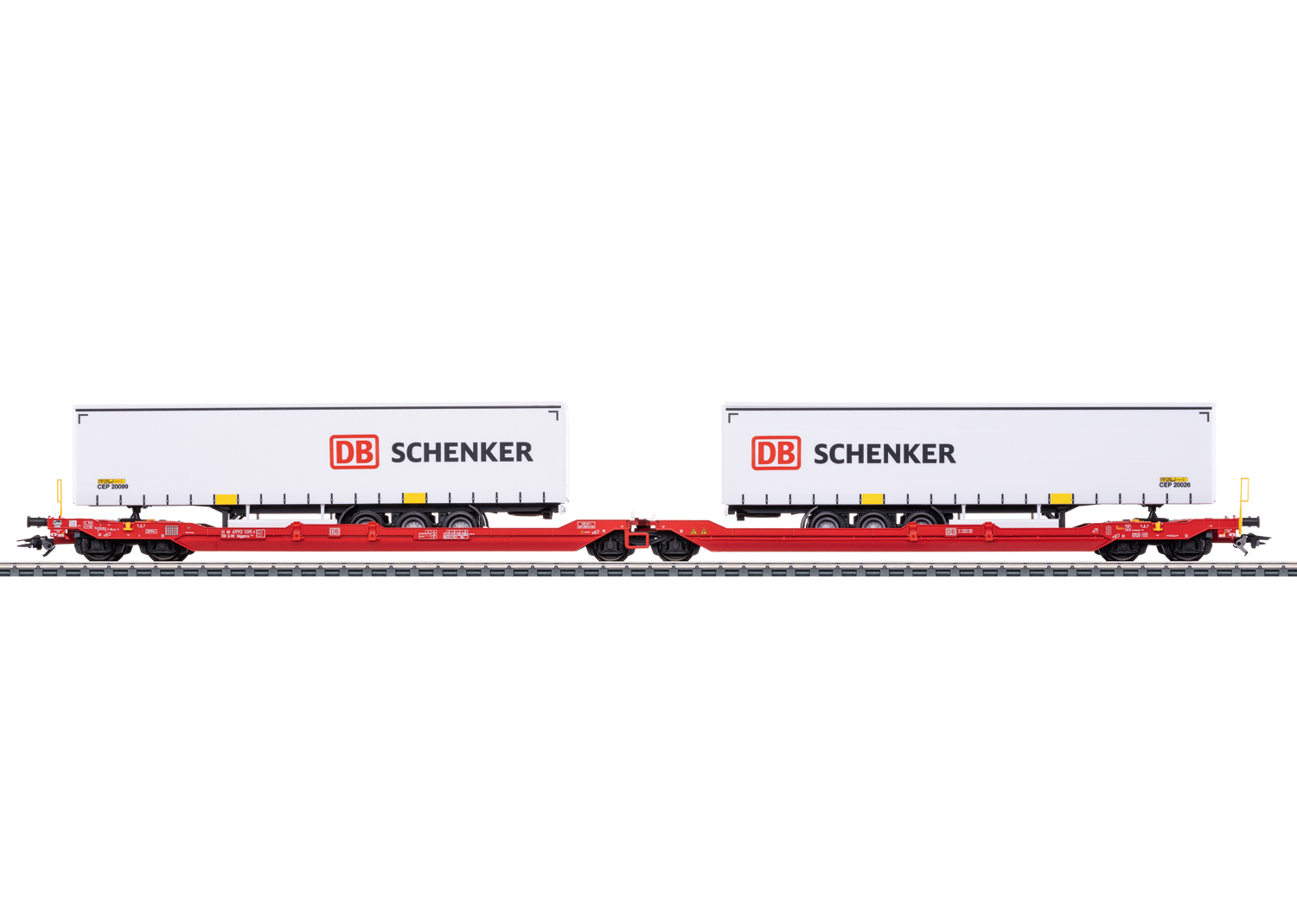 Gelenk-Taschenwagen DB