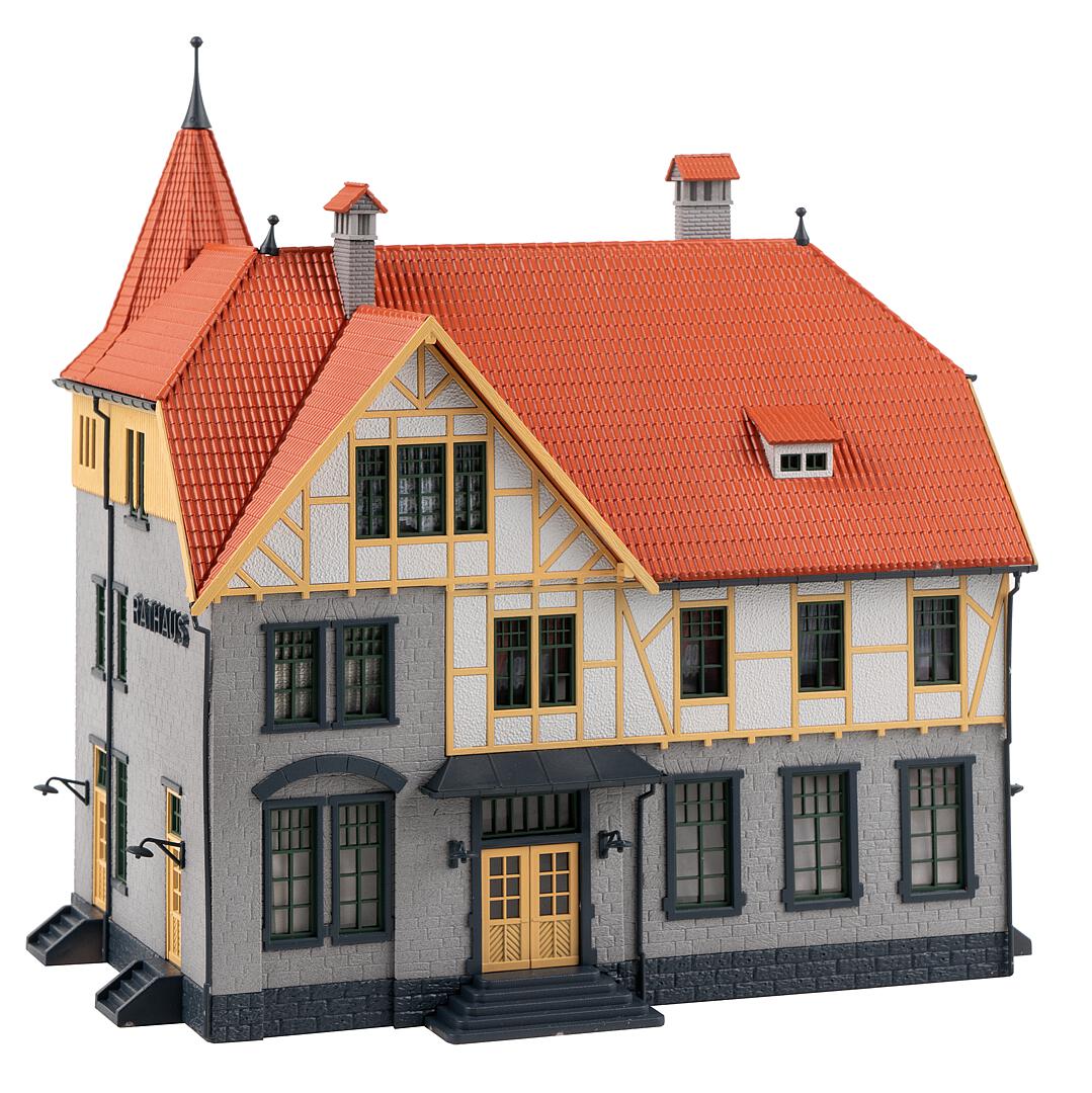 Gemeentehuis Met Brandweergarage