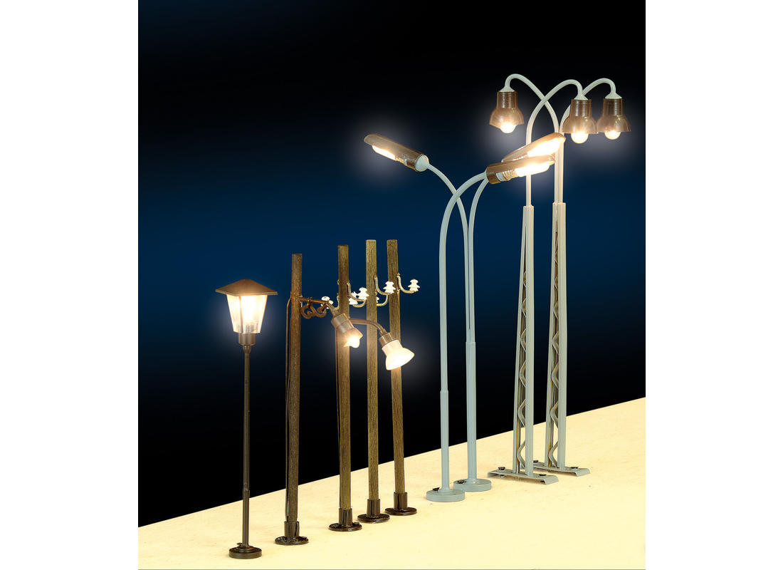 Gittermastlampe, 1-flammig, 140 mm