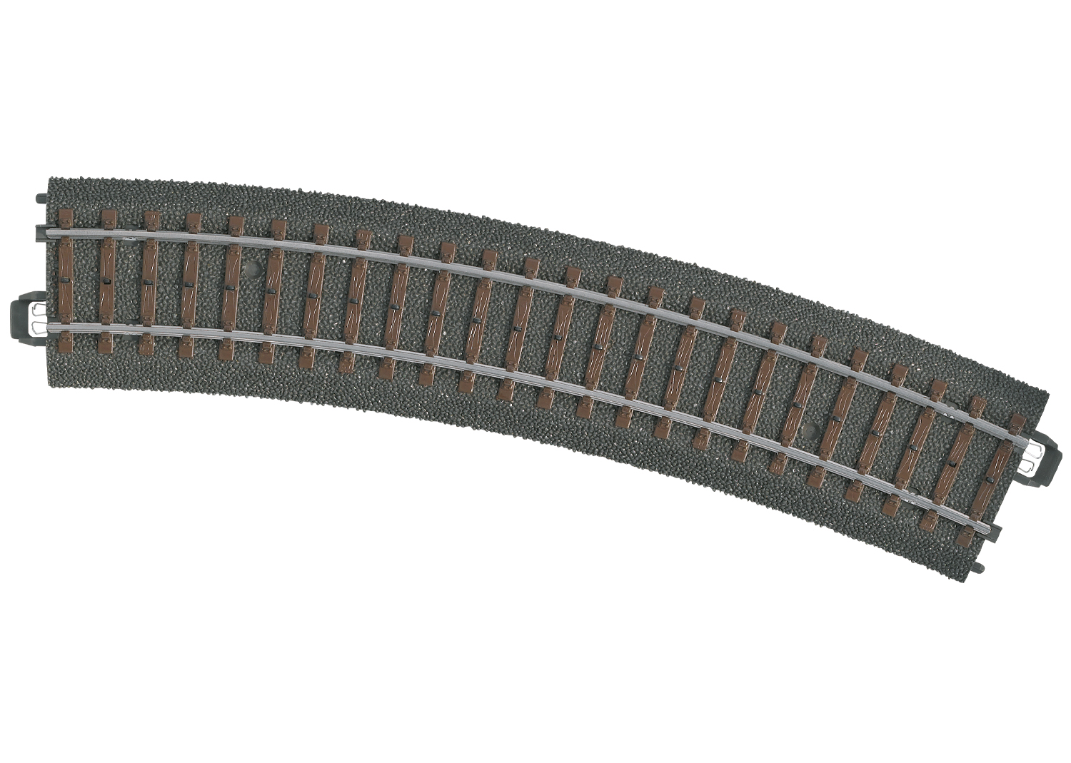 Gleis geb. R2, 24,3°