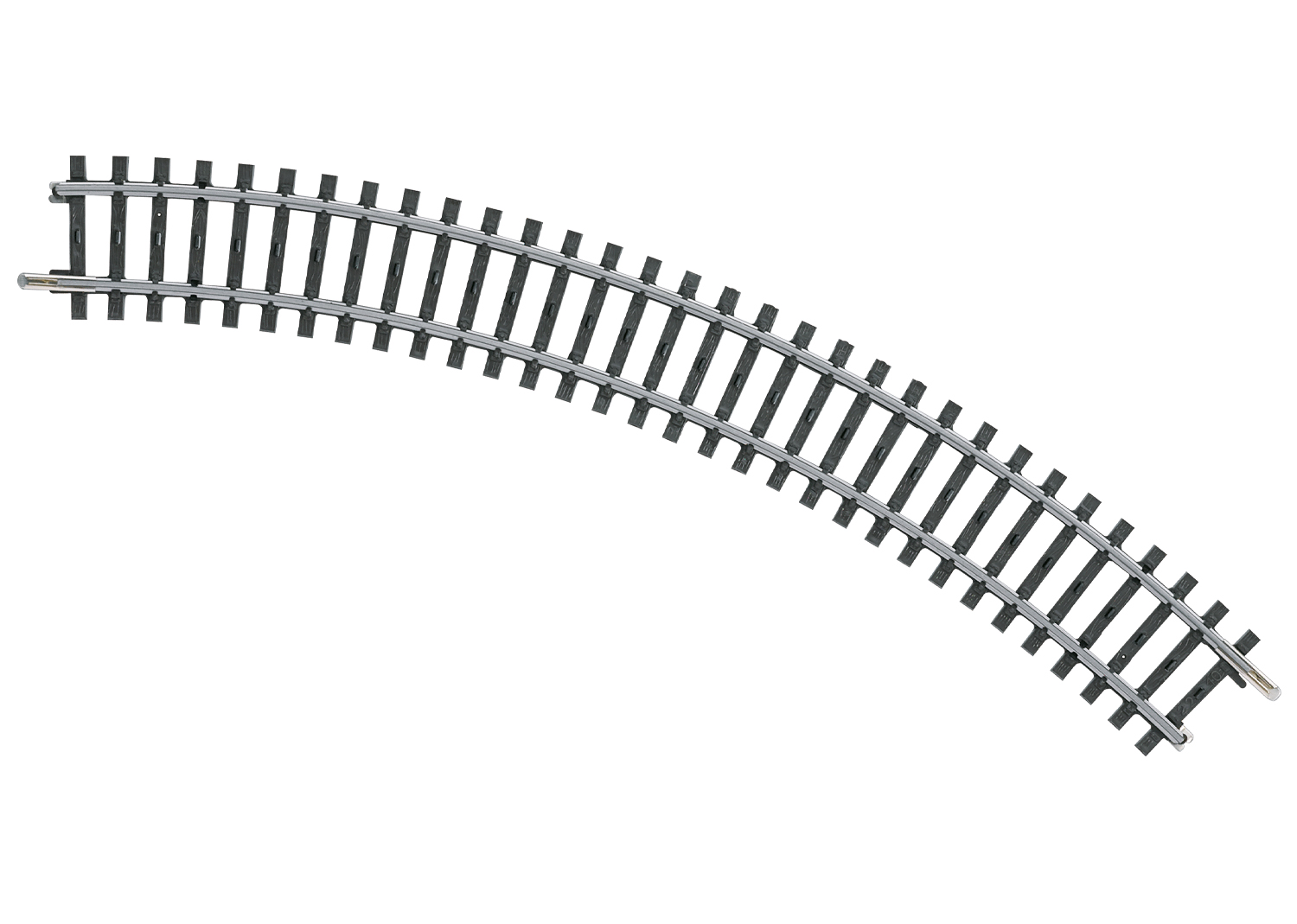 Gleis geb.r295,4 mm, 45 Gr.