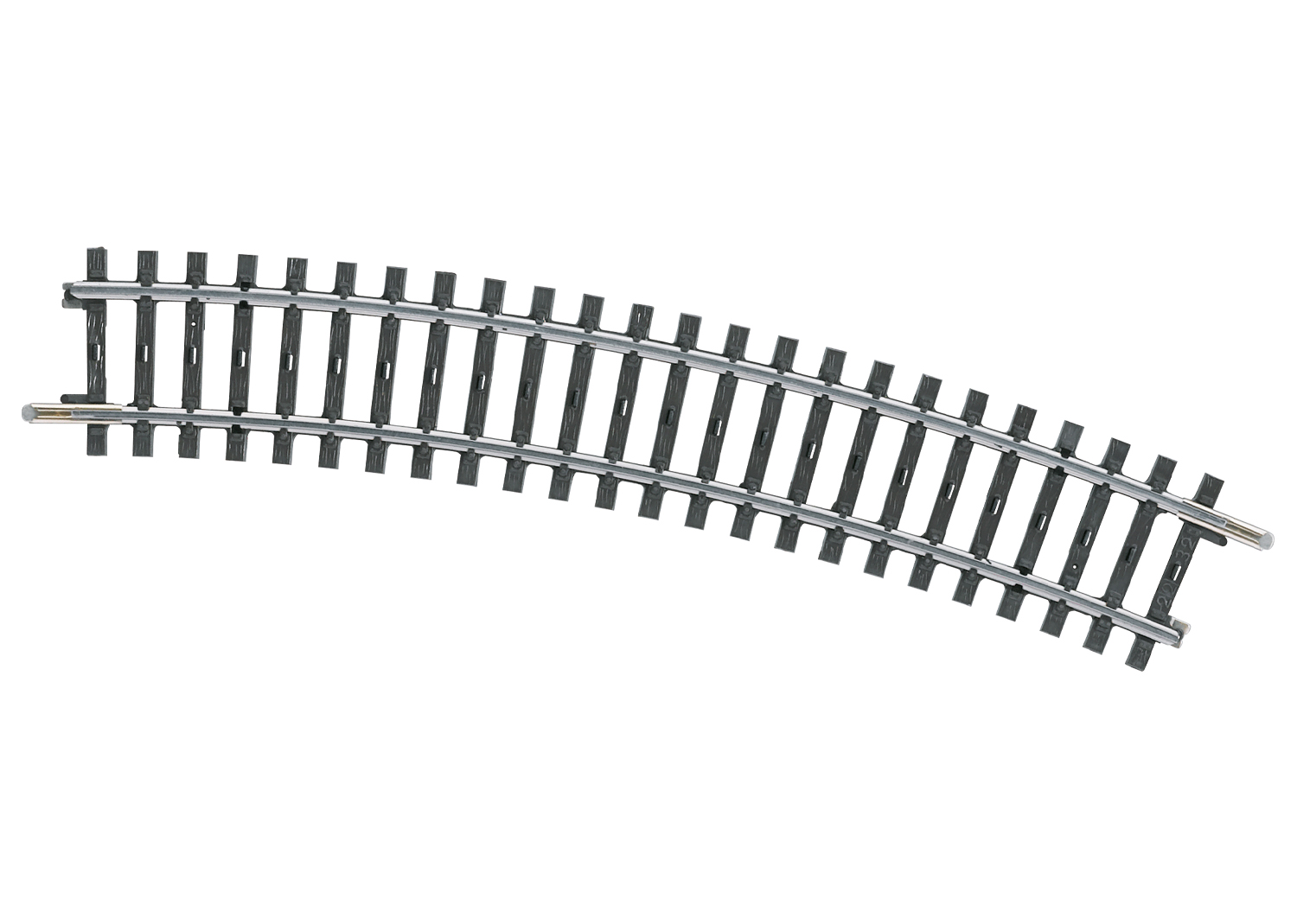Gleis geb.r424,6 mm,22 Gr.30'
