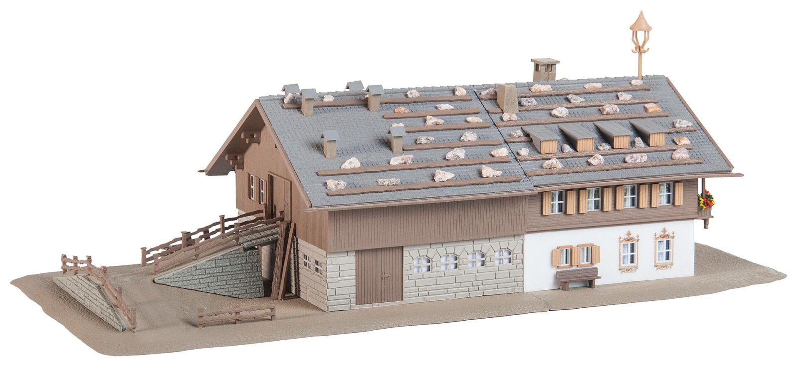 Grote Alpen Boerderij Met Schuur
