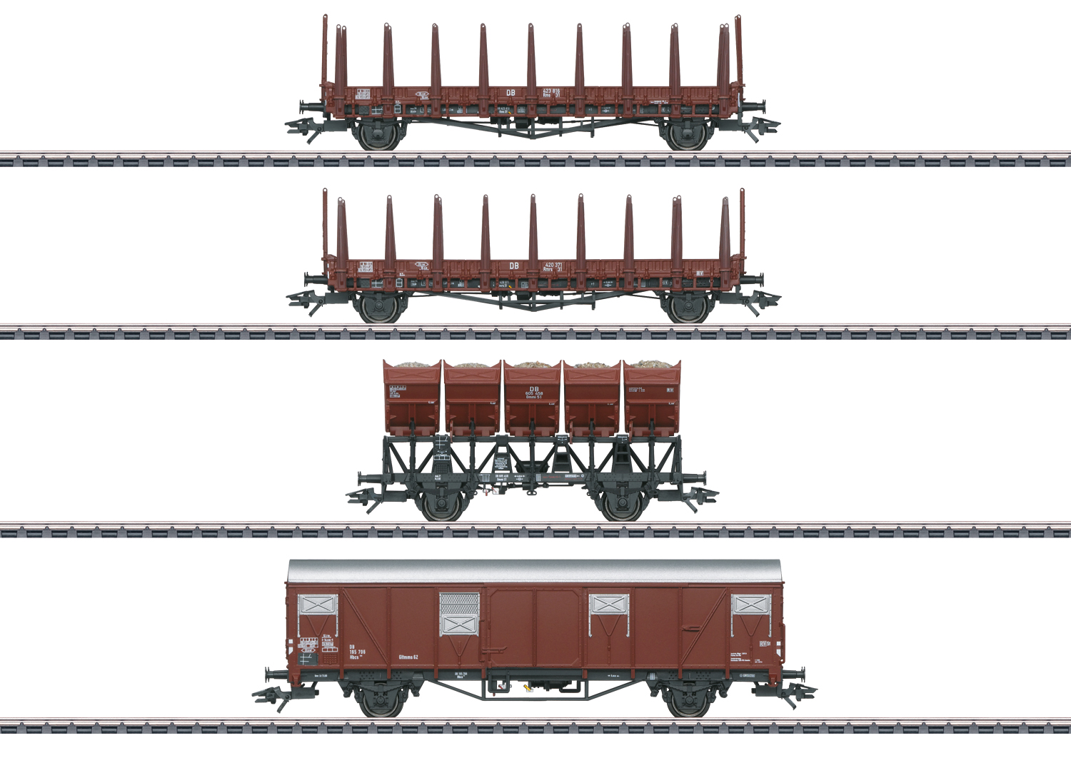 Güterwagen-Set DB