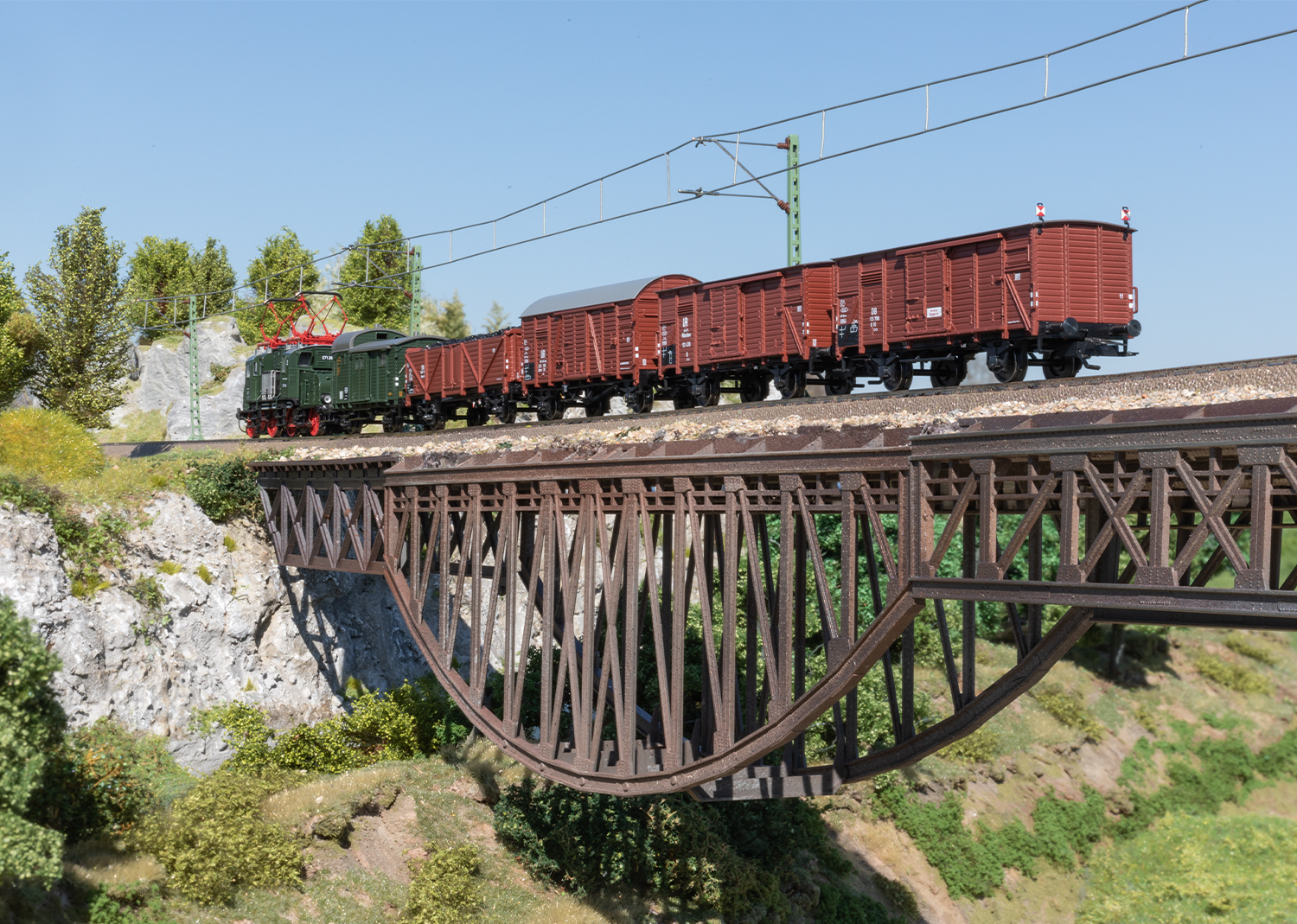 Güterwagen-Set zu E71.1 DB