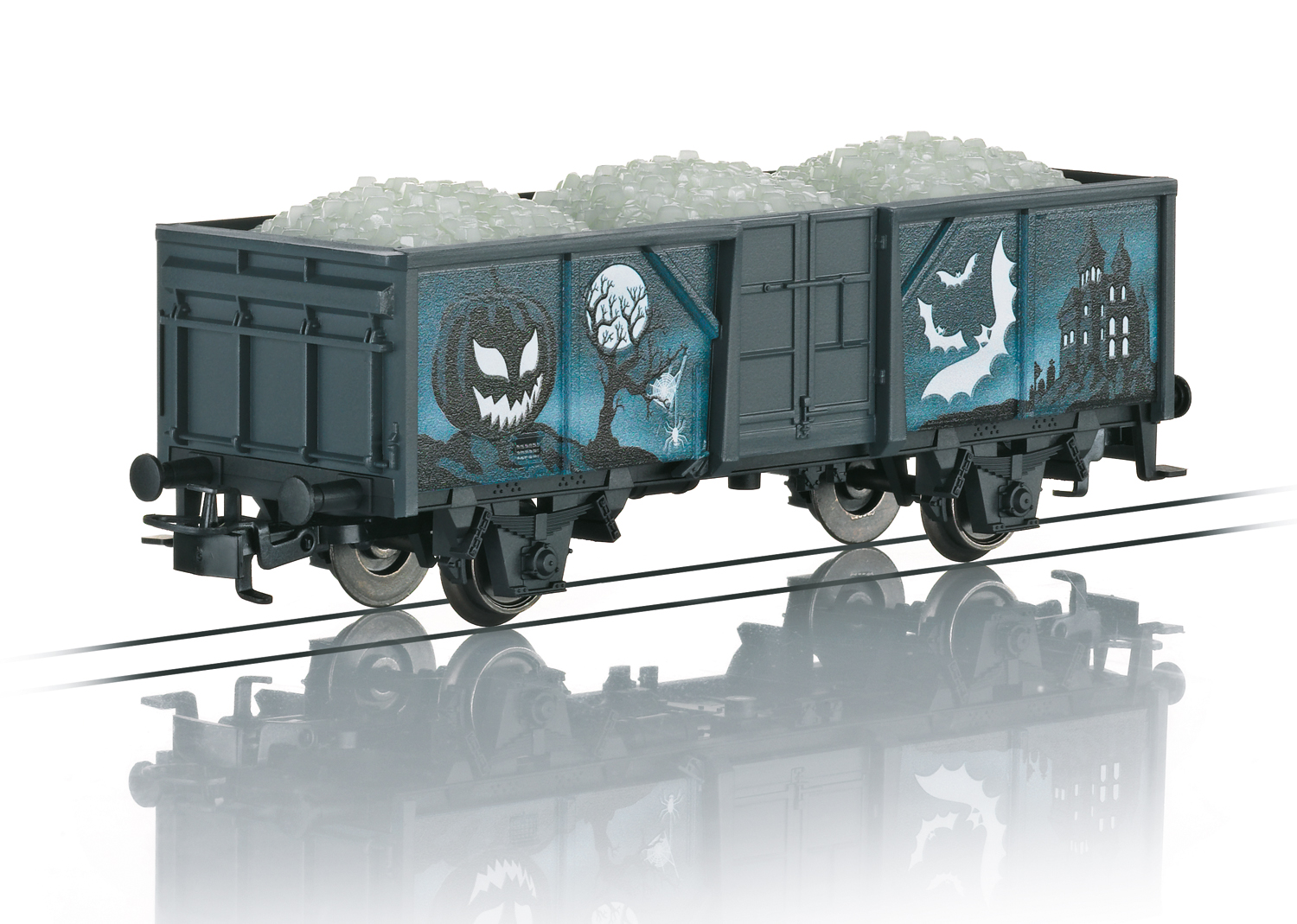 Halloween-Wagen Start up
