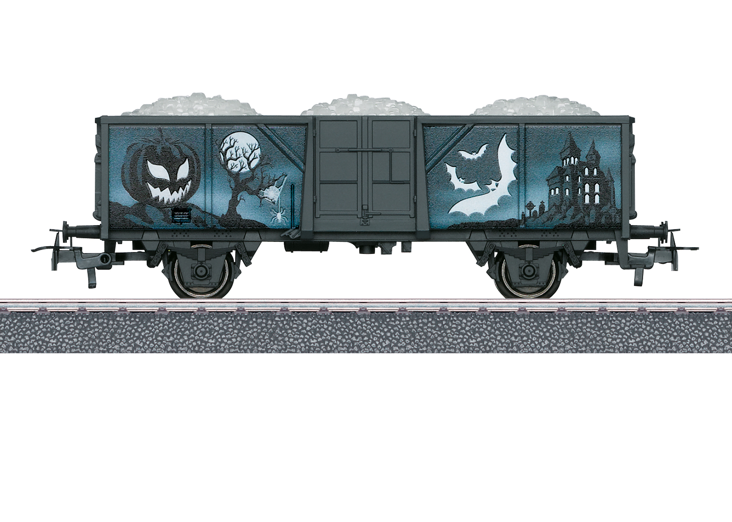 Halloween-Wagen Start up