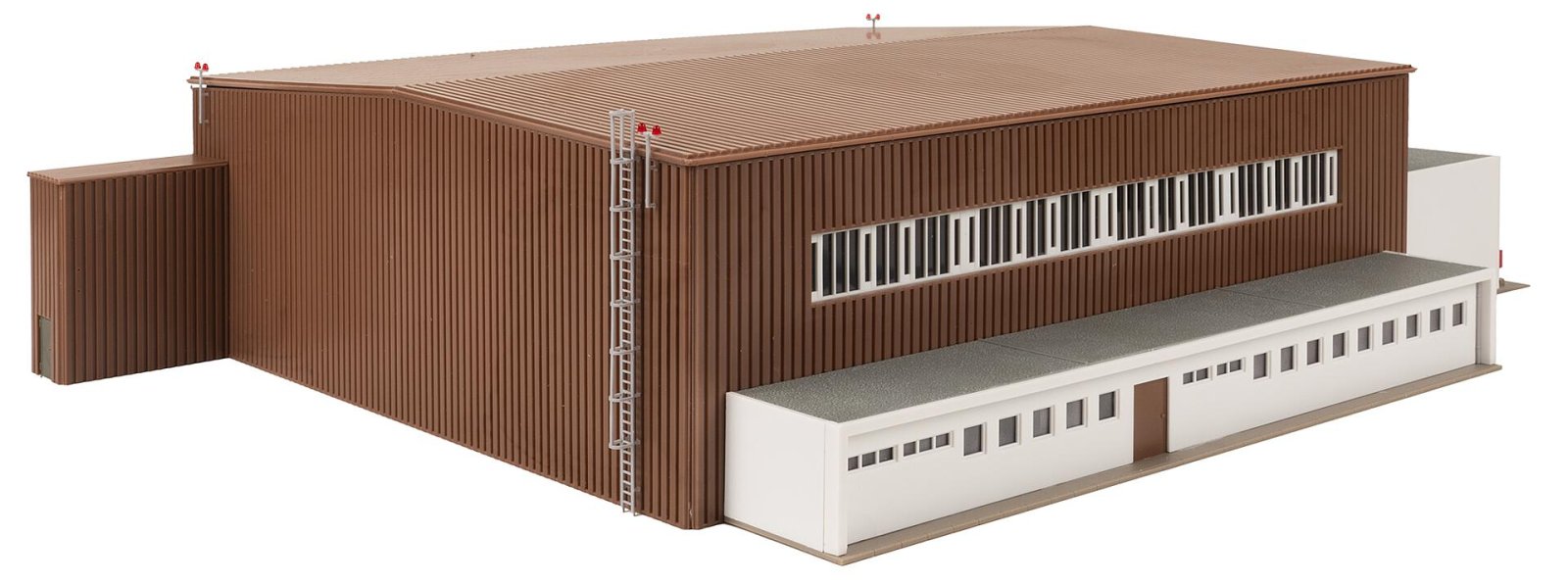 Hangar Met Helikopter