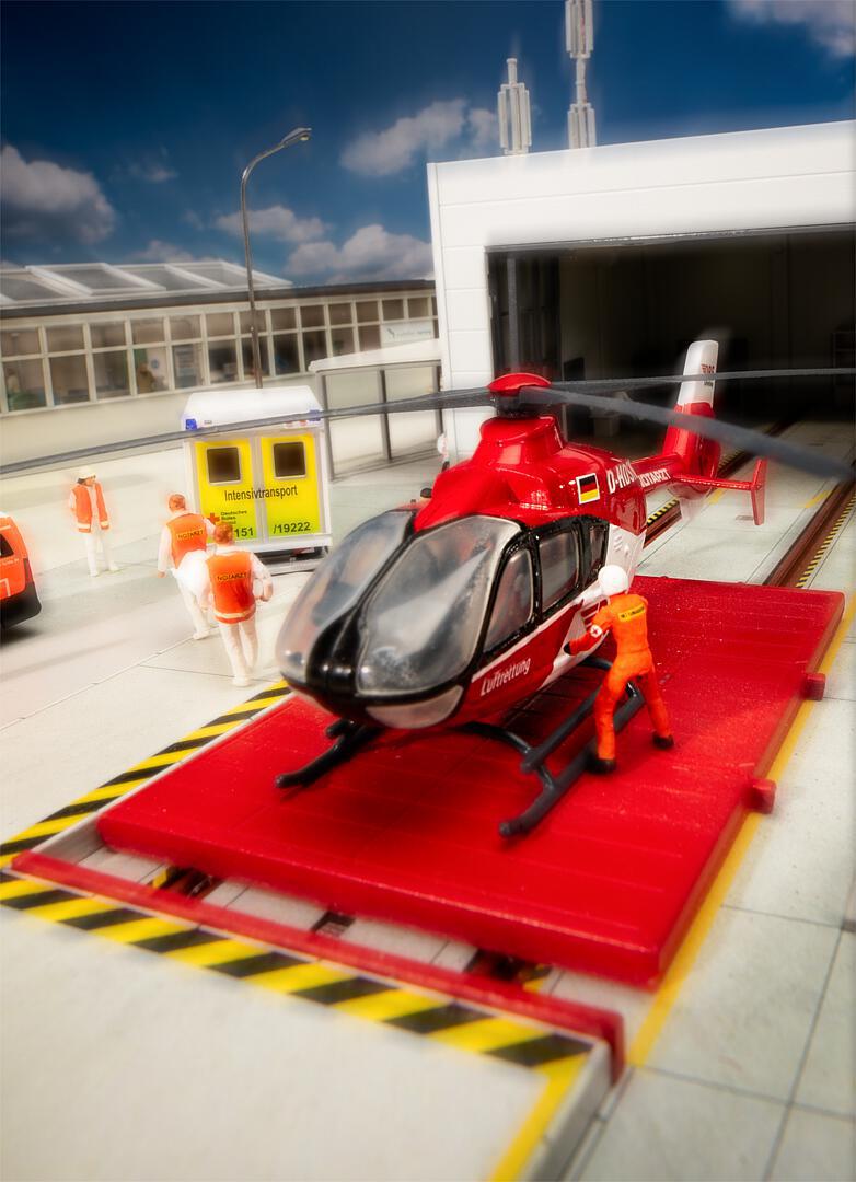 Helicopter Ec135 Luftrettung