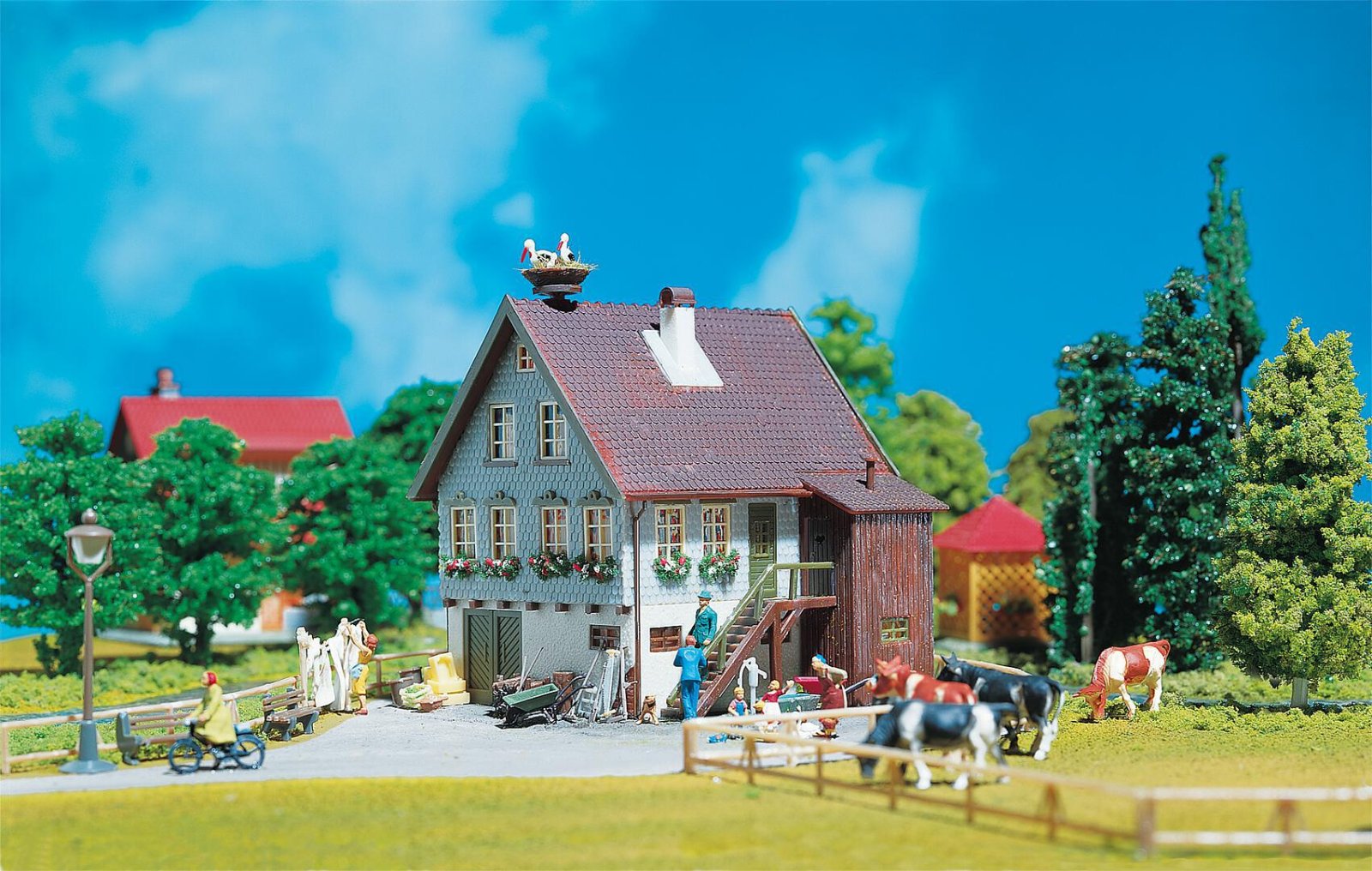 Huis Met Ooievaarsnest